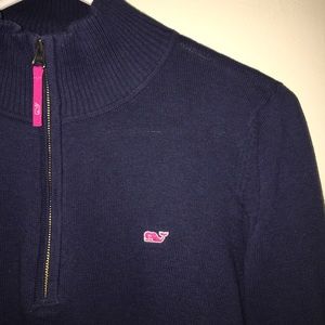 Vineyard vines navy blue pullover